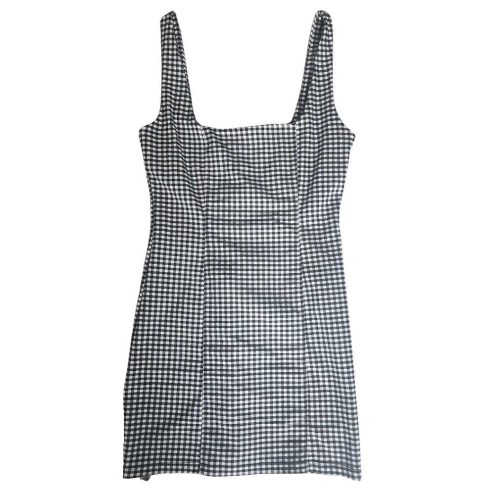 B&W Bodycon Racer Dress Size L